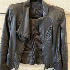 BLANKNYC Faux Leather Moto Jacket